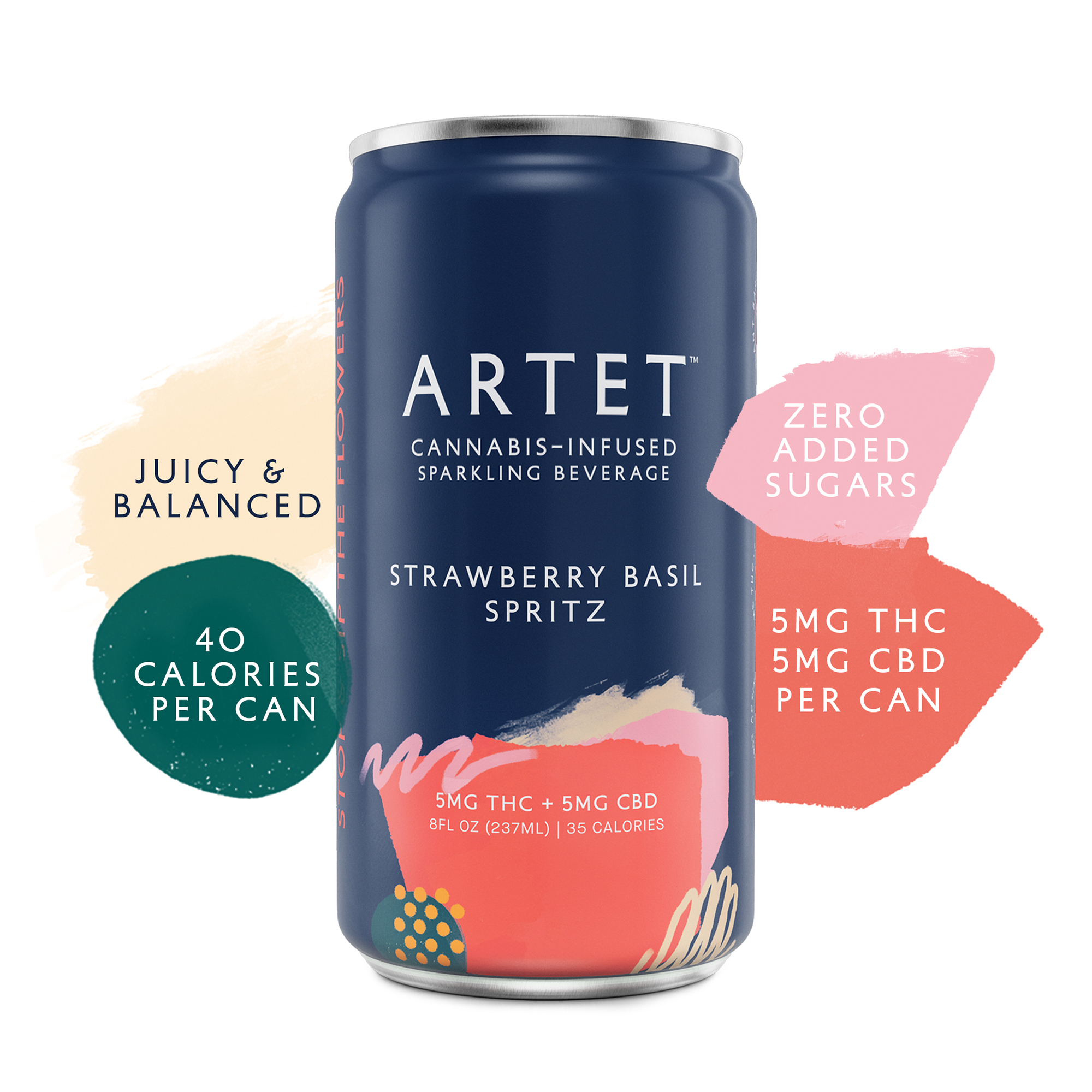 Photograph of product: EXTRA STRENGTH STRAWBERRY BASIL BLAST SPRITZ