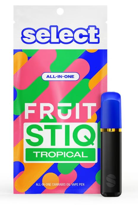 Photograph of product: Select AIO Fruit Stiq Go Go Guava 1g