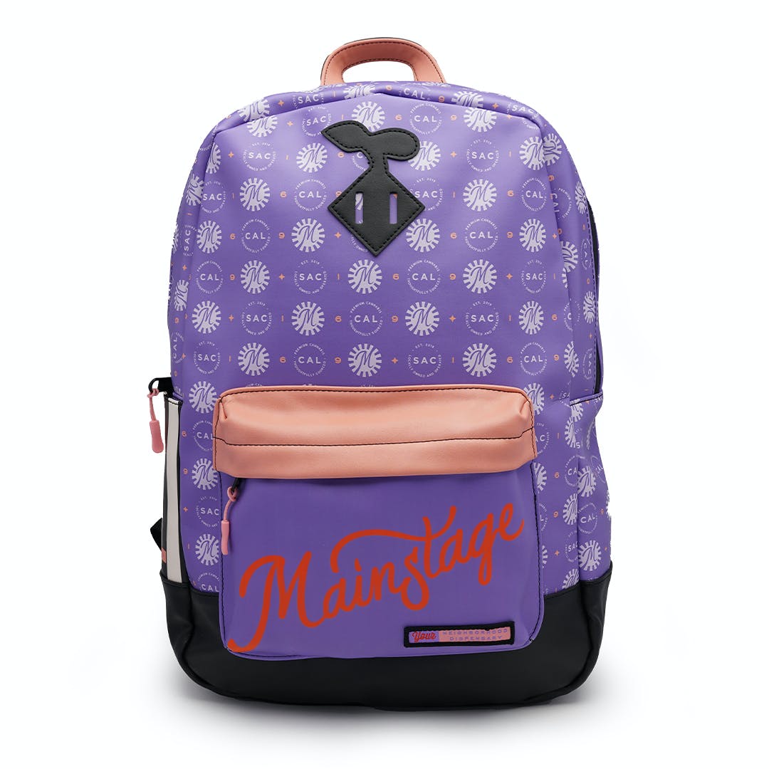 Photograph of product: MAINSTAGE BACKPACK - PURPLE