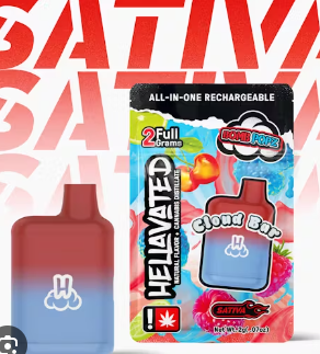 Photograph of product: Hellavated | Cloud Bar Bomb Popz