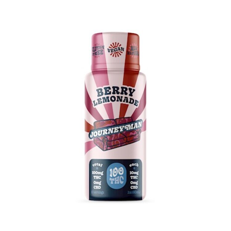 Photograph of product: BS Journeyman Shot TH-oui 100mg - Berry Lemonade 2oz