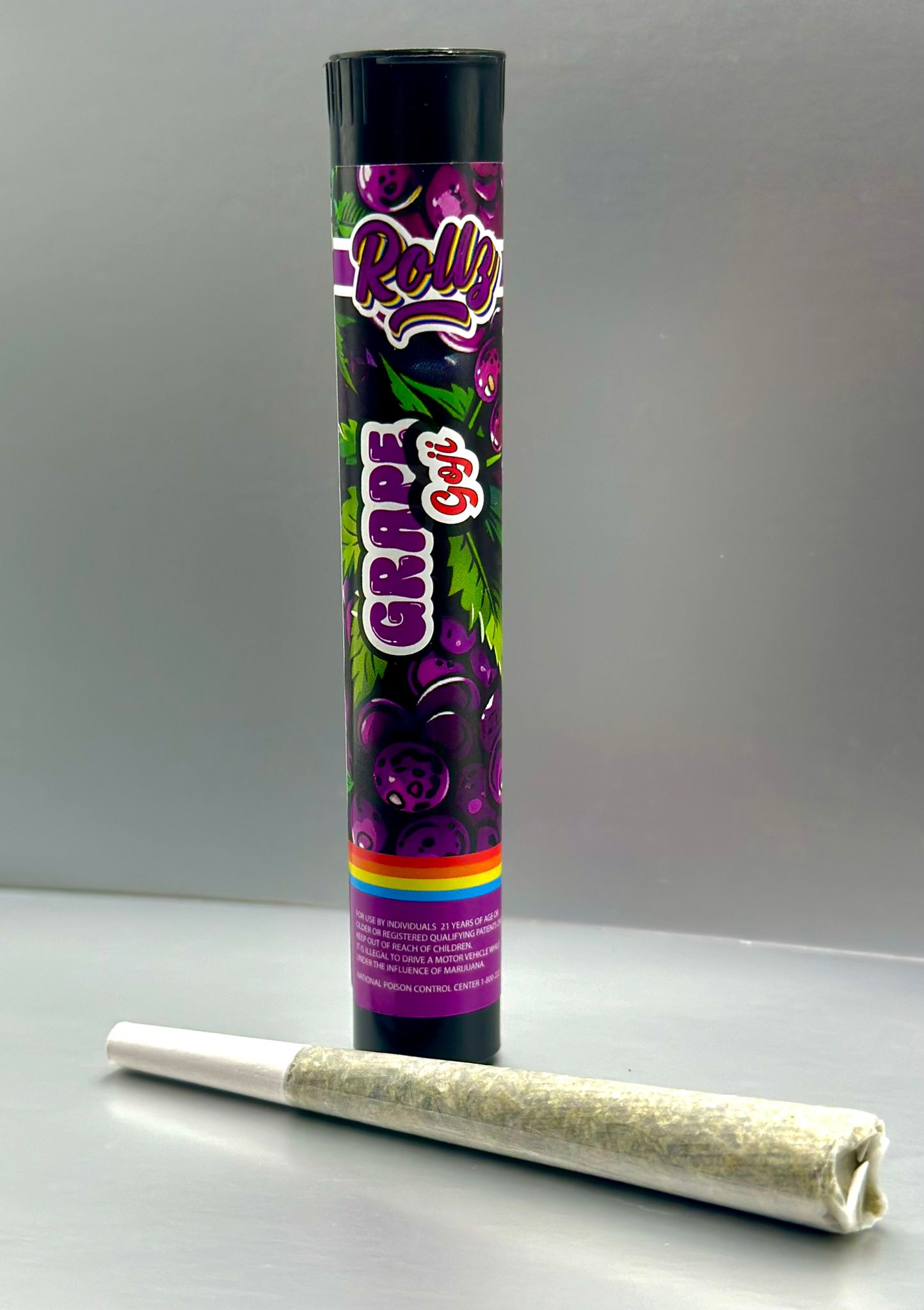 Photograph of product: Rollz - Grape Goji - Prerolls