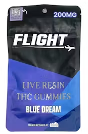 Photograph of product: Flight Blue Dream Live Resin 200mg