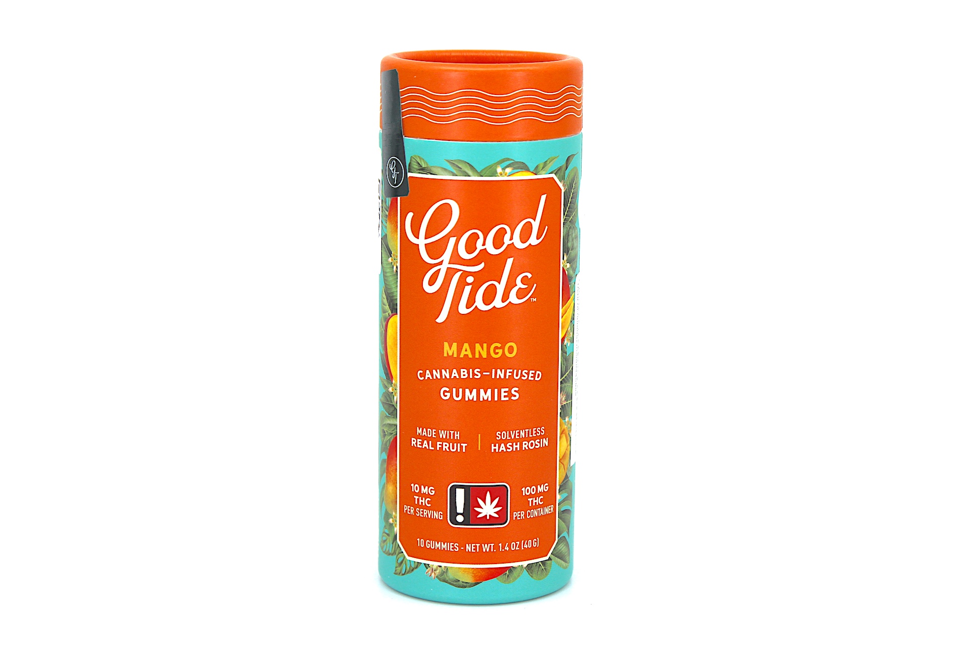 Photograph of product: Good Tide - Rosin Gummy - Mango Oui'd (100mg)