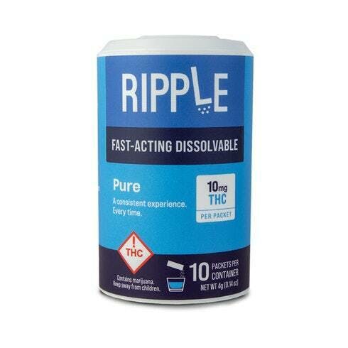Photograph of product: Ripple Dissolvable TH-oui - Pure (100mg)