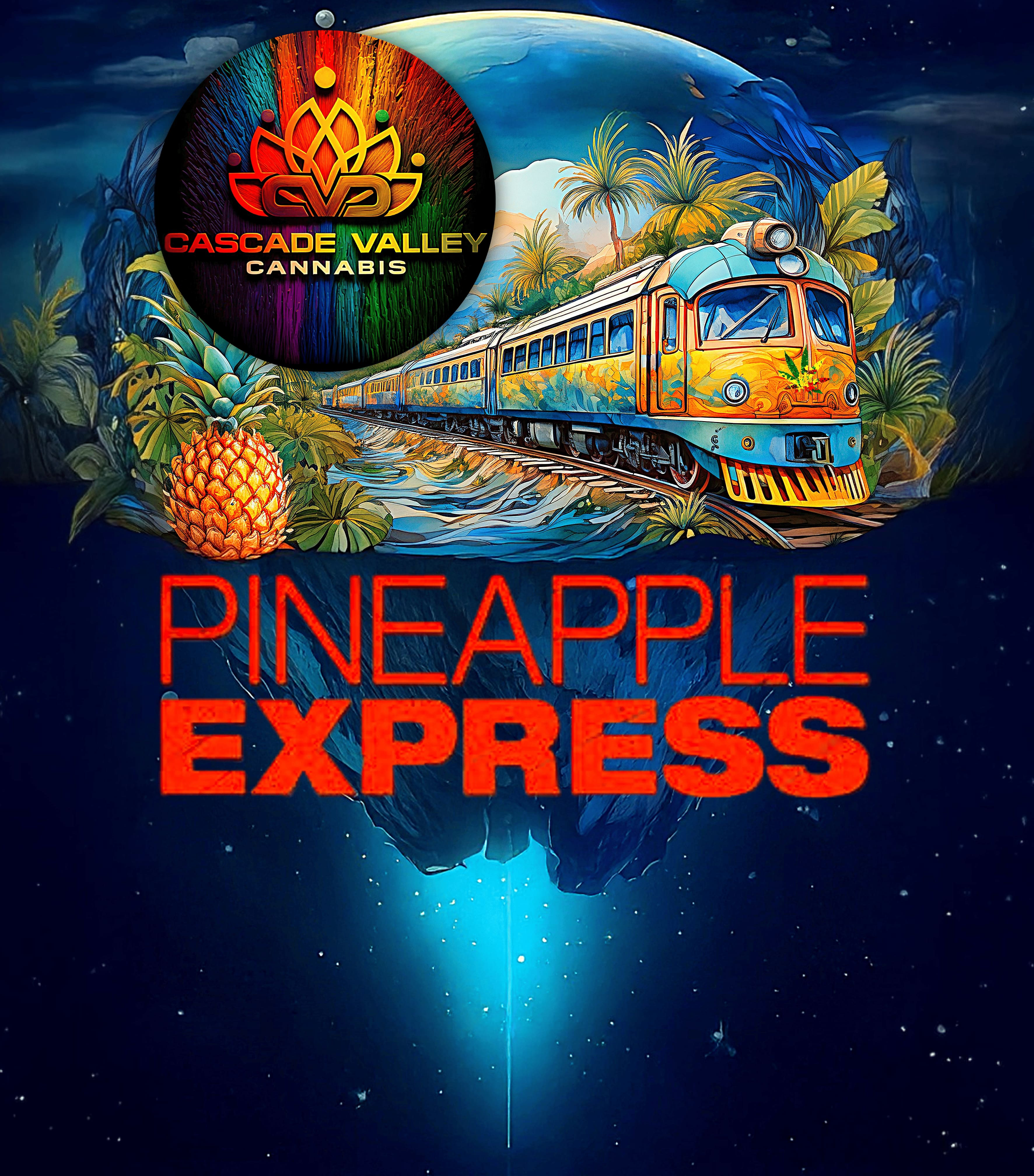 Photograph of product: Pineapple Express (Cascade Valley Oui'd) - 1g