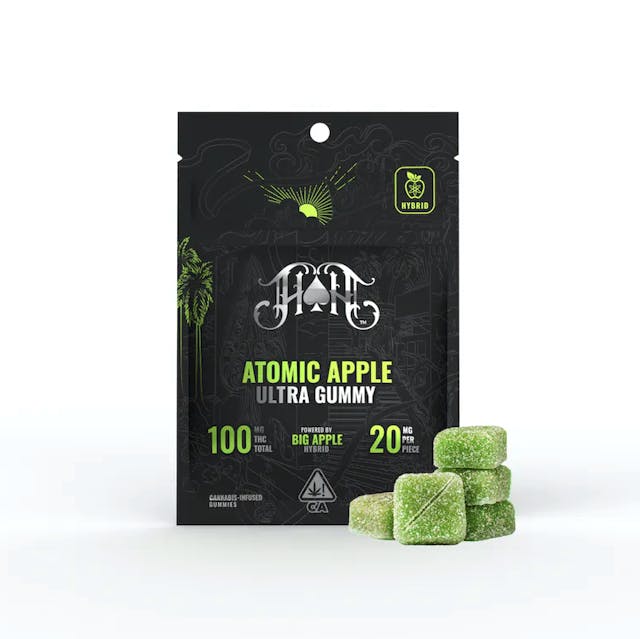 Photograph of product: Heavy Hitters Gummies | Atomic Apple - 