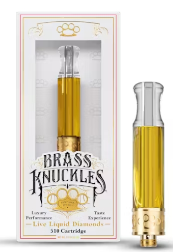 Photograph of product: Blue Diesel - Liquid Diamonds - -Cart - Brass Knuckles