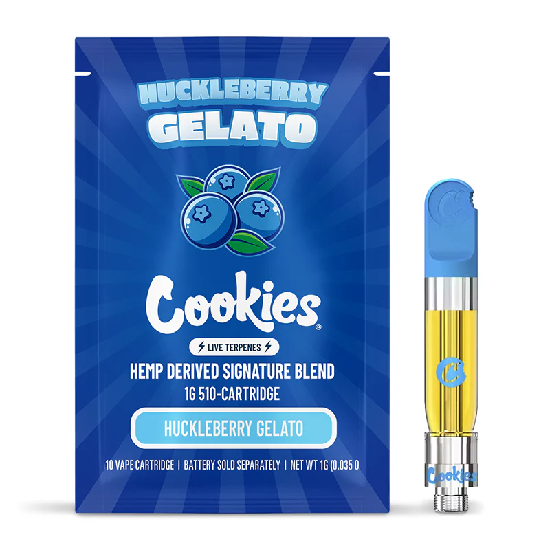 Photograph of product: Cookies - Huckleberry Gelato - 510 Cart