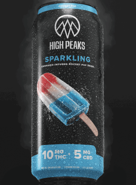 Photograph of product: Rocket Pop - Beverage - 4 Pack - 40mg