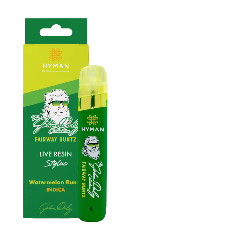 Photograph of product: Hyman| Live Resin Stylus The John Daly Collection| Fairway Runtz