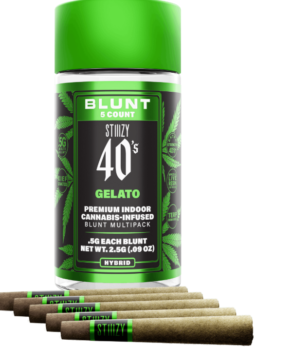 Photograph of product: Gelato Infused Mini Blunts 5 Pack | 2.5g