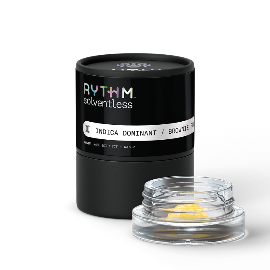 Photograph of product: Rythm Rose Gold Runtz Solventless Live Rosin Concentrate 1g/ - 1701
