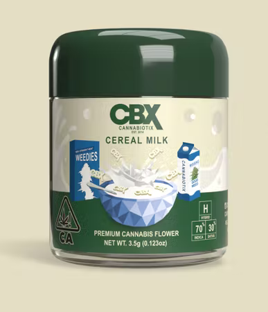 Photograph of product: CBX Cereal Milk 3.5g Prepack