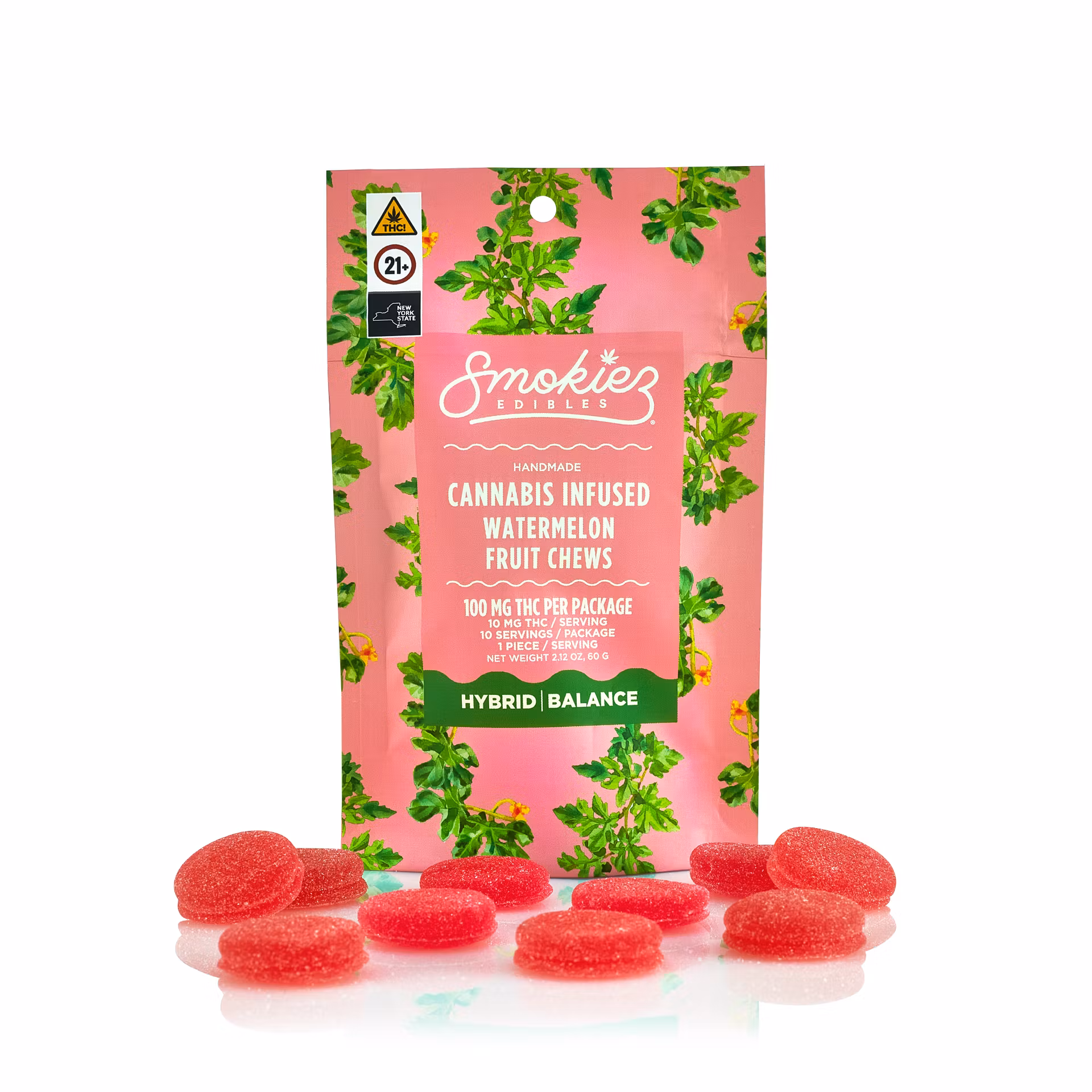 Photograph of product: Smokiez - Sweet Watermelon 10pk