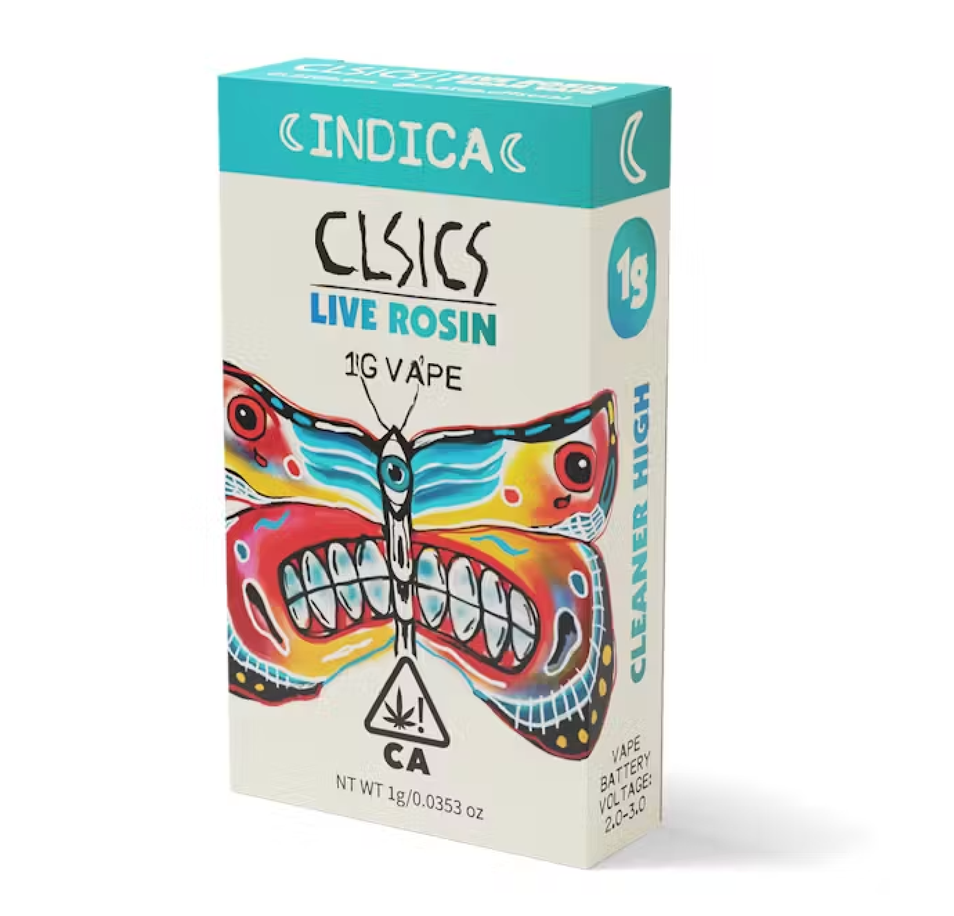 Photograph of product: CLSICS, 1.0g Live Rosin Cart (I), Deep Purple
