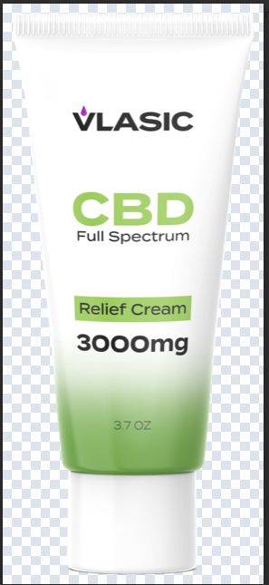 Photograph of product: Vlasic CBD Relief Cream - 3000mg