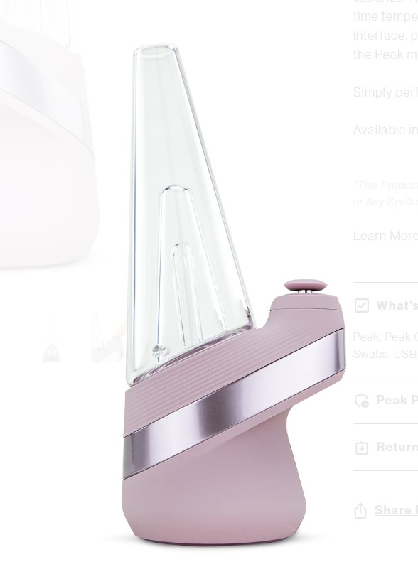 Photograph of product: Puffco - The New Peak - Bliss
