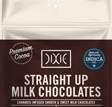 Photograph of product: Dixie Milk Chocolate Oui'd 10mg 10pk