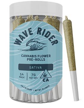 Photograph of product: Silver Haze 14PK .5G Pre Rolls - 