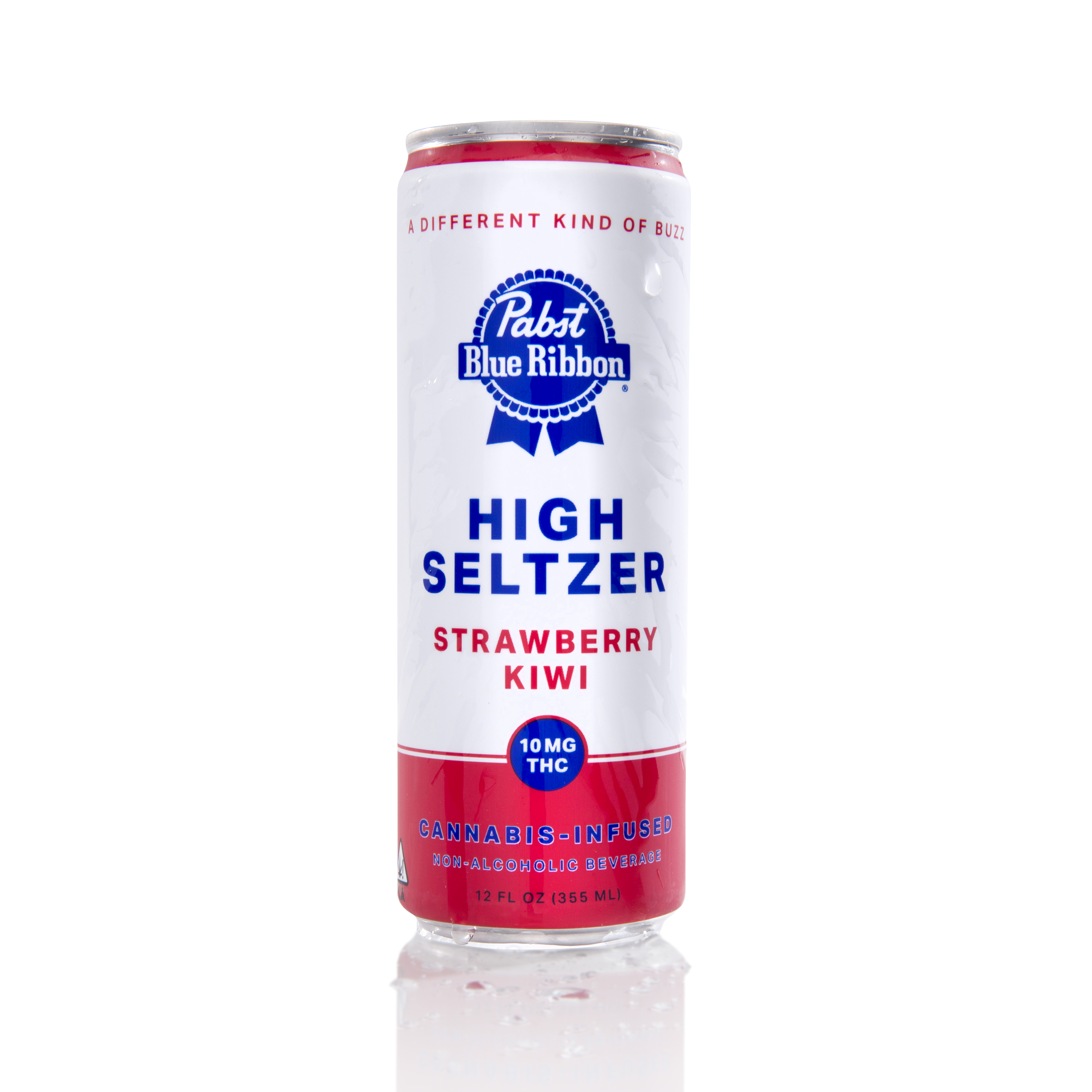 Photograph of product: PBR - SELTZER - STRAWBERRY KIWI