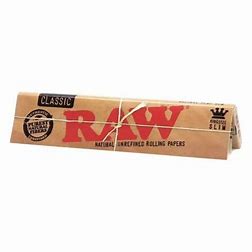 Photograph of product: RAW Classic King Size Slim Rolling Papers 110mm