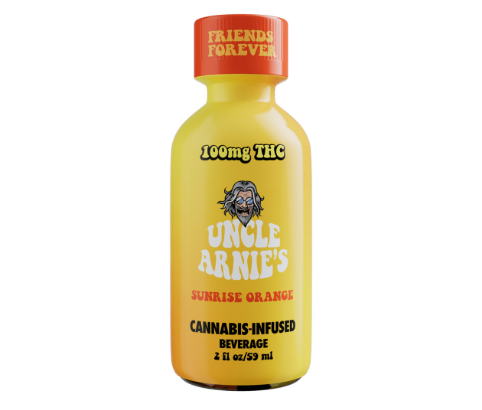 Photograph of product: UNCLE ARNIES - SUNRISE ORANGE WITH CAFFEINE (100MG) (S)