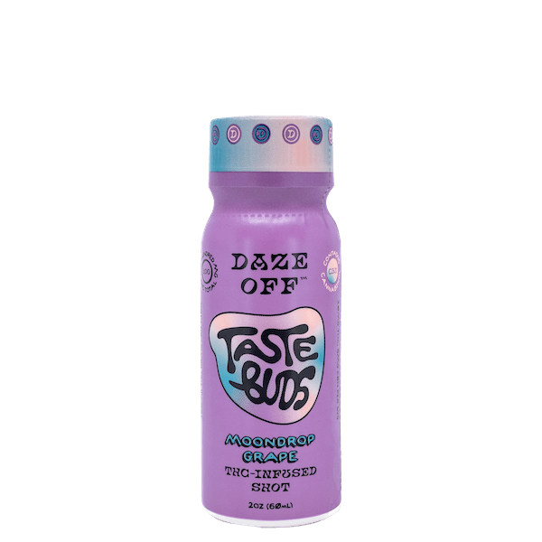 Photograph of product: Moondrop Grape - Taste Buds Shot - 100mg