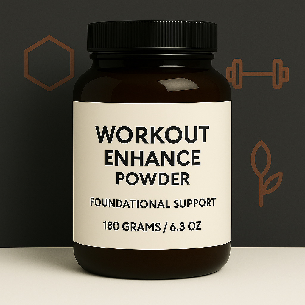 Photograph of product: Workout Enhance Powder  Foundational Support