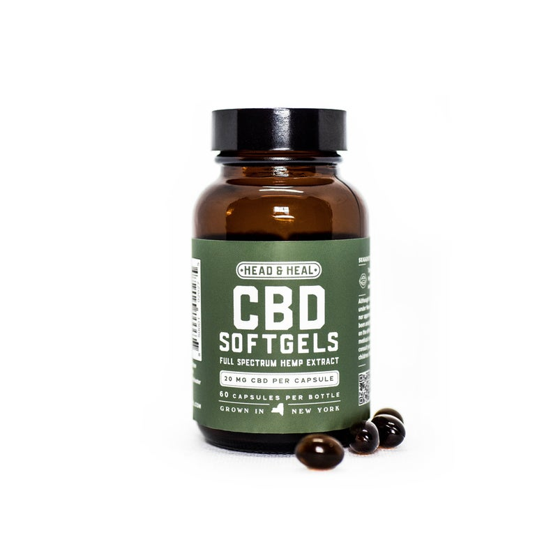 Photograph of product: Head & Heal | Soft Gels 1200mg | 60ct