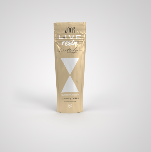 Photograph of product: JOOS CURVEBALL LIVE RESIN CARTRIDGE .5G