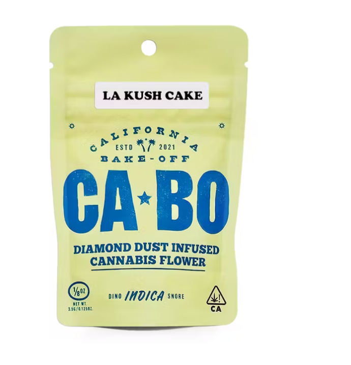 Photograph of product: LA KUSH CAKE 3.5G INFUSED FLOWER