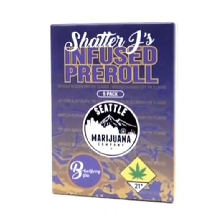 Photograph of product: Shatter J's: Blackberry Pie - IPR 5pk