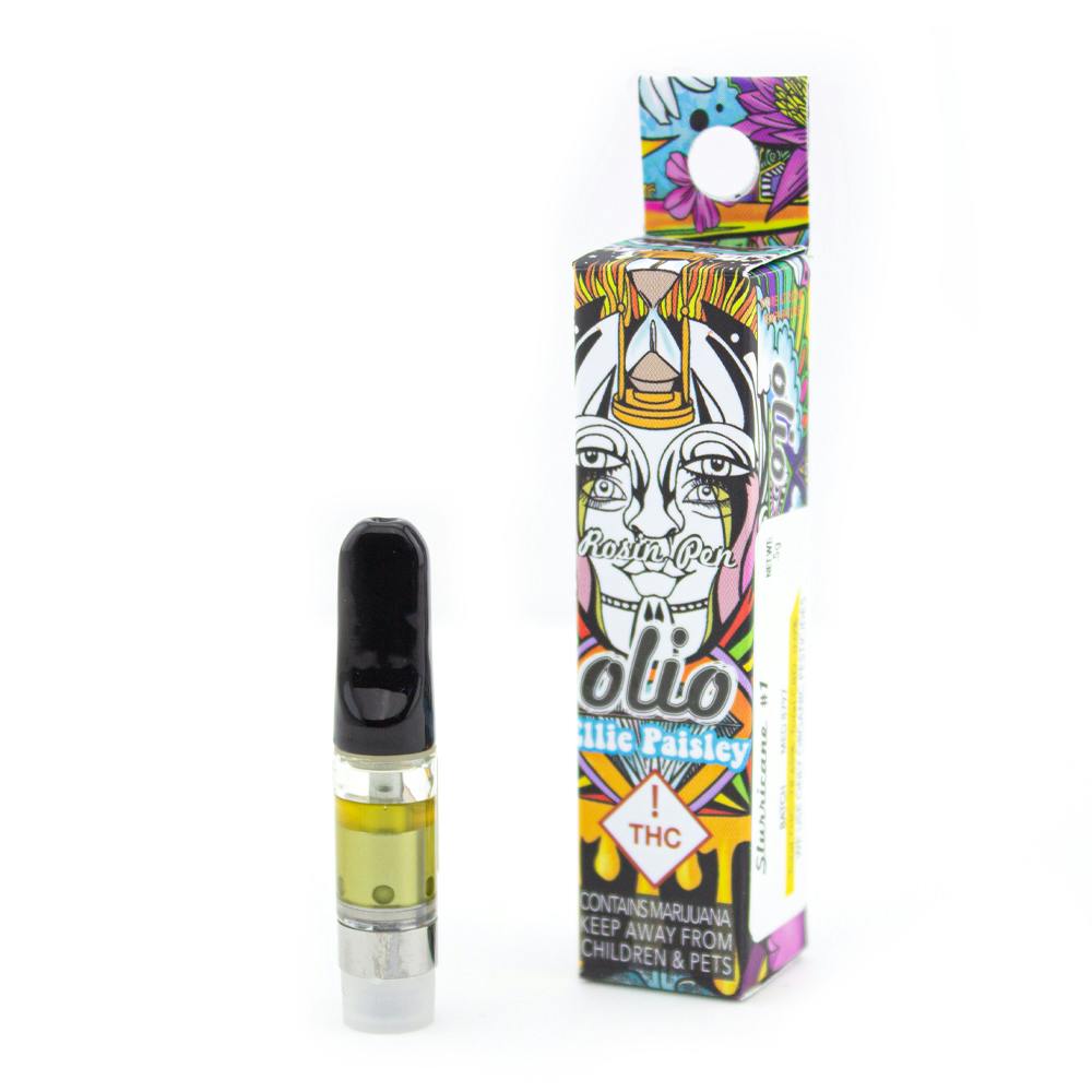 Photograph of product: Olio - Live Resin Cartridge - Blacklight Wizards