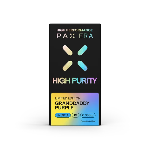 Photograph of product: PAX - High Purity Pod - Granddaddy Purple (I)