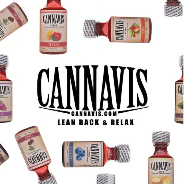 Photograph of product: Cannavis Syrup 100mg - Mango Cannavis Syrup