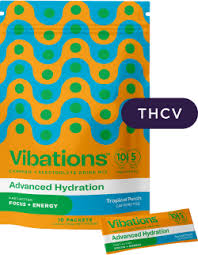 Photograph of product: Vibations Drink Mix w/TH-oui-V (Tropical Punch) 10pk
