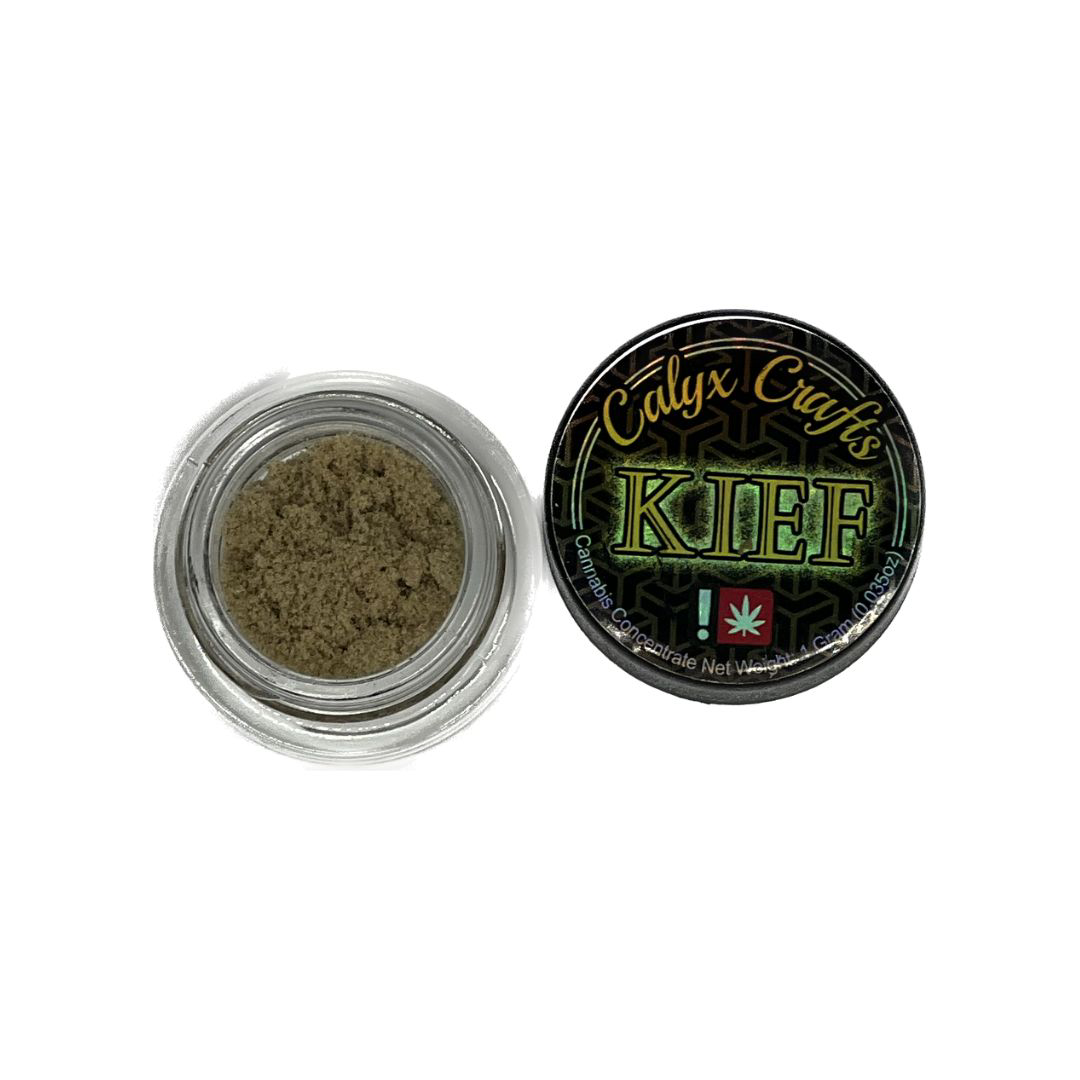 Photograph of product: Calyx Crafts Kief: Blockbuster