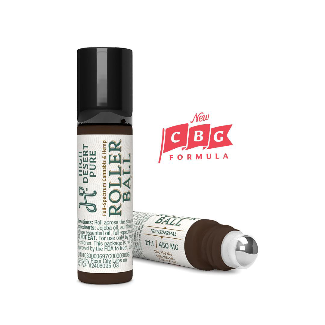 Photograph of product: *Topical - TF - High Desert Pure - Transdermal Roller Ball 1:1 - GLS