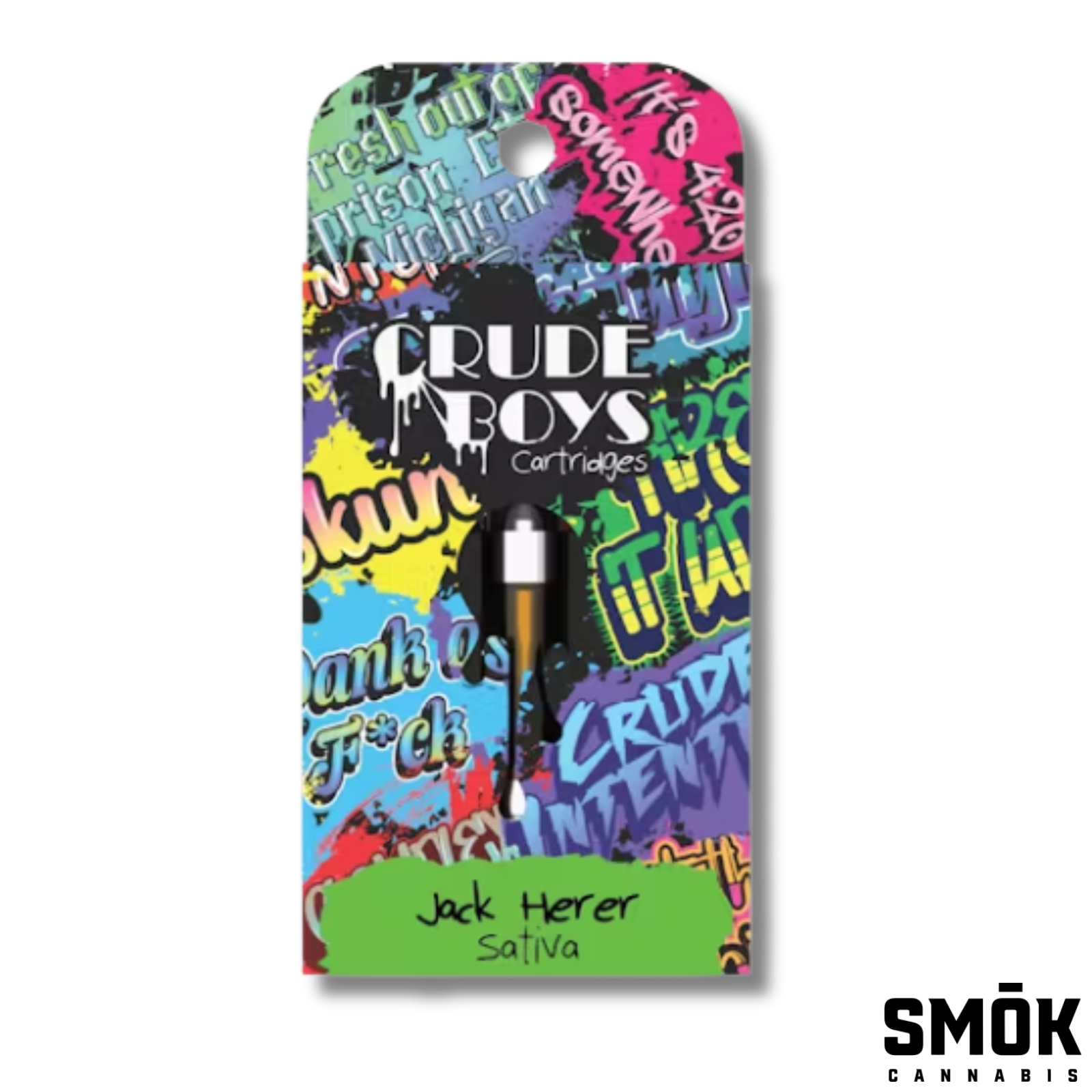 Photograph of product: Crude Boys Cart Oui'd Jack Herer