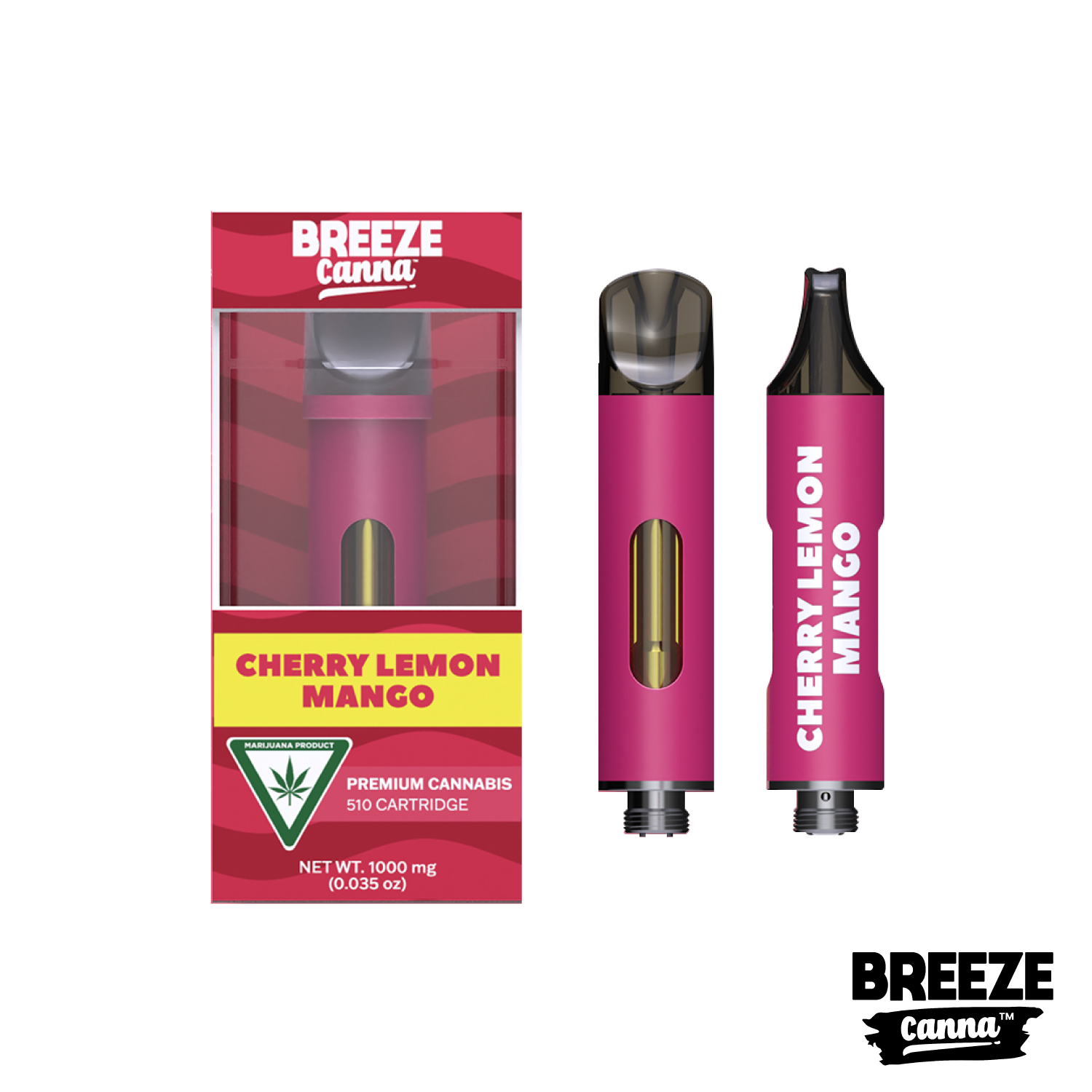 Photograph of product: Cherry Lemon Mango 510 Cartridge | 1g