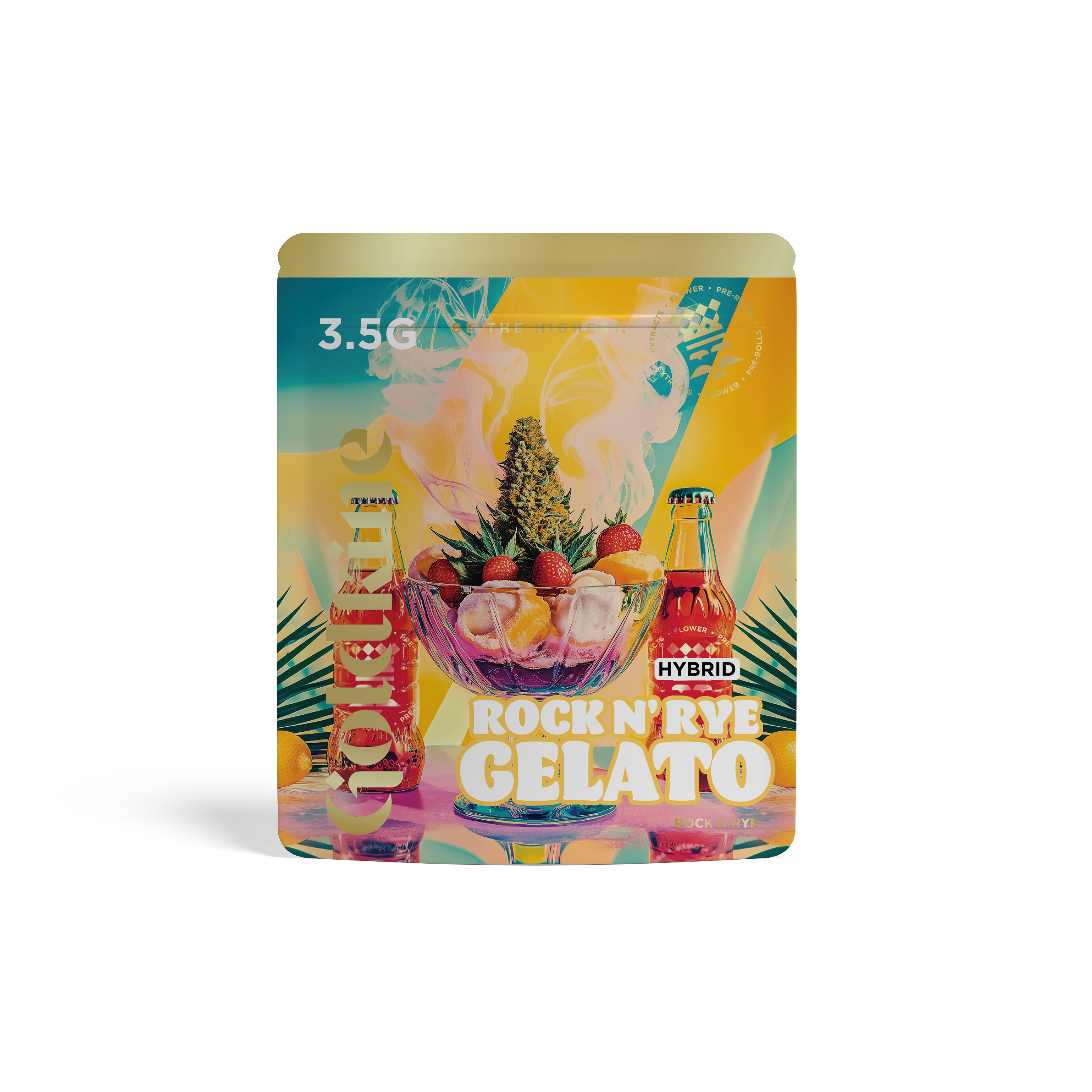 Photograph of product: Goldkine - Rock n Rye Gelato - 3.5g