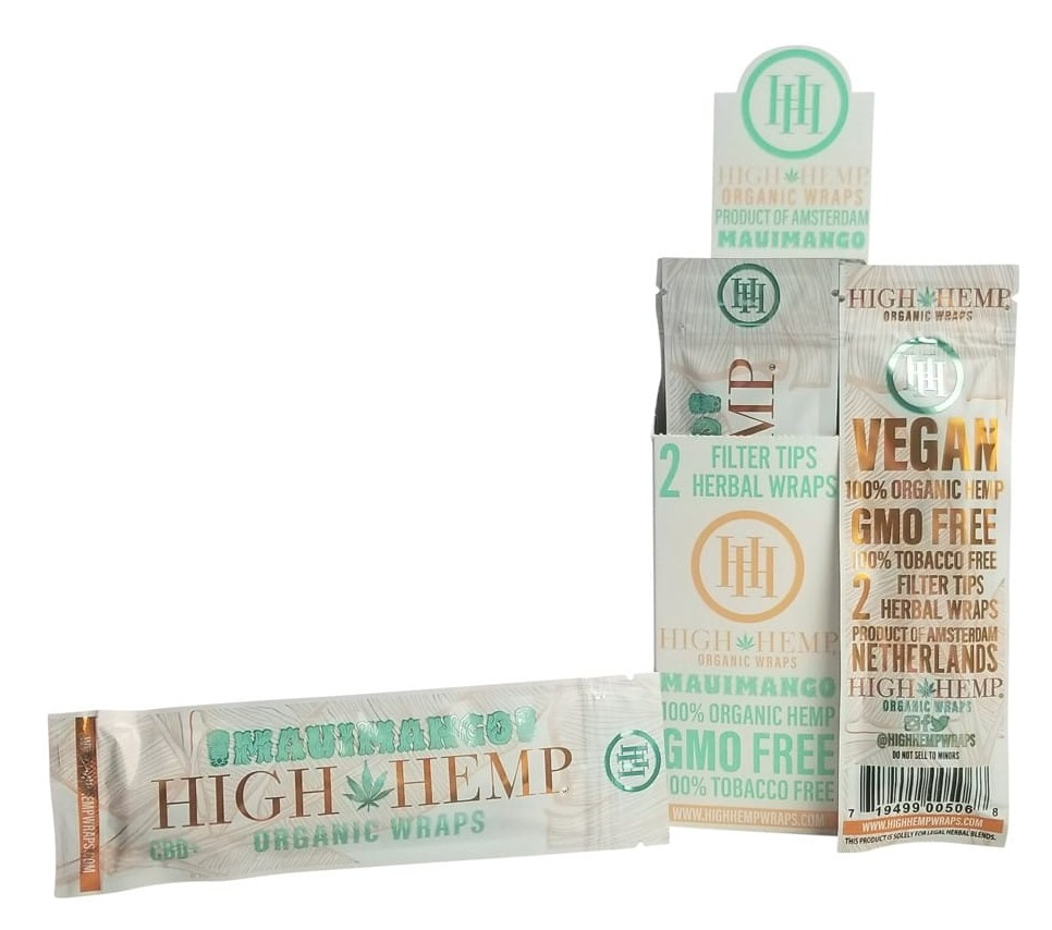 Photograph of product: High Hemp Wraps - Maui Mango