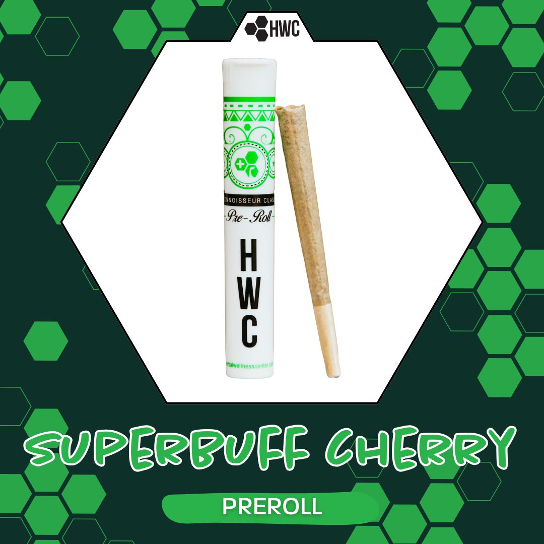 Photograph of product: Pre-Roll - Super Buff Cherry - 1g