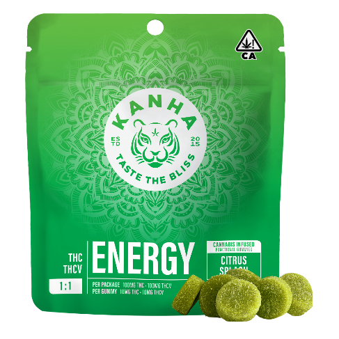 Photograph of product: CITRUS SPLASH NANO ENERGY - 100MG 10MG THCV 10MG THC