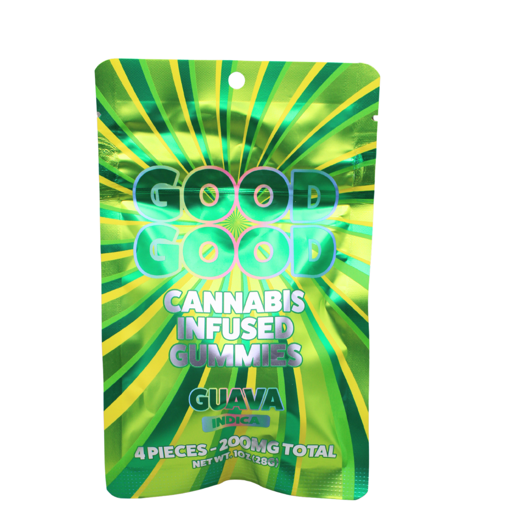 Photograph of product: Good Good - 200mg Gummies 4pk - Guava