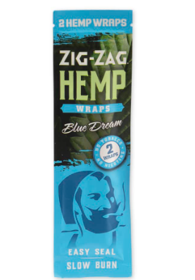 Photograph of product: Zig Zag - Hemp Wrap - Blue Dream