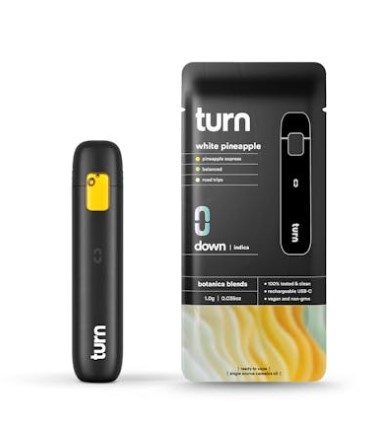 Photograph of product: Turn | White Pineapple | Disposable Vape | 1g