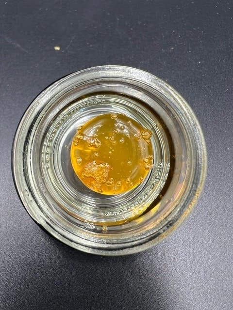 Photograph of product: Oilwell - Sweet & Sour Widow x Harley Tsu HIGH CBD Wax