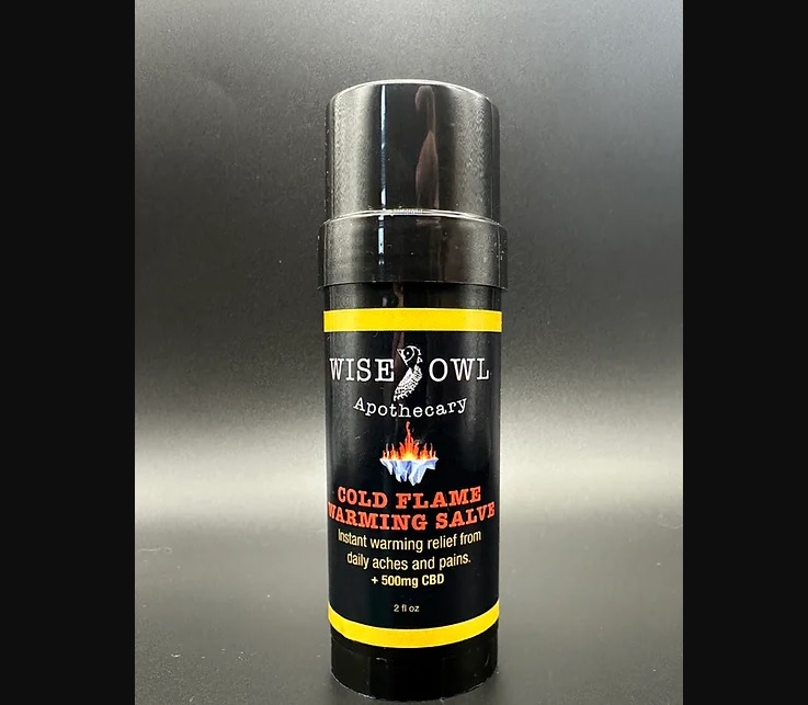 Photograph of Product: Wise Owl Apothecary CBD Cold Flame Stick | 500mg